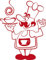 GRAZDesign Wandtattoo Koch Küche | Küchenaufkleber selbstklebend - 39x30cm / 031 rot