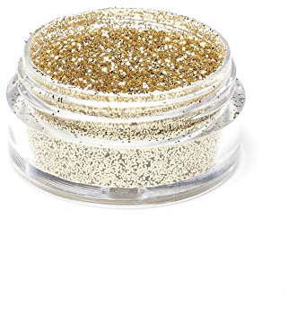 Ultra Fine Glitter/Nail Art Floristry Dust/Wine Glass & Crafting Glitters/Card Making Supplies / 0.008 Pack of Glitter 10g 25g 50g 100g (Light Gold Holographic, 10g)