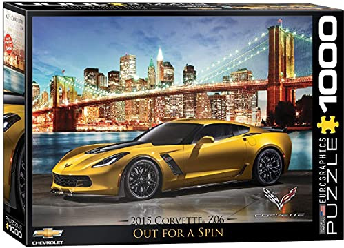 1000 Teile Puzzle Corvette Z 06 in New York