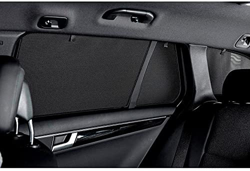 Satz Car Shades kompatibel mit Skoda Octavia IV (NX5) Kombi 2020- (6-teilig), Black