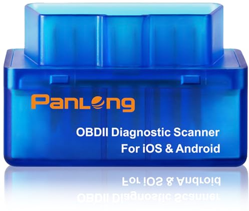 Panlong OBD2 Bluetooth Scanner für iPhone iOS Android OBDII Auto Diagnosegerät Scannen Motor Fehlercode-Leser