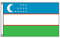Stormflag Flagge Usbekistan, 90 cm x 150 cm, Polyester, 90 g, 2 Metallösen mit Öse