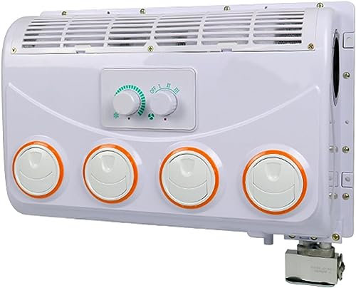 TsoLAY Condizionatore d'aria da tetto 12 V/24 V Dc per camper, impianto elettrico per il riscaldamento e il raffreddamento di camion, camper, autovetture, veicoli agricoli, 12 V