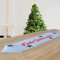KAMACA XL Tischläufer 35x168 cm aus Filz mit aufgestickten Sternen Küche Esstisch Tisch Dekoration Eyecatcher in Herbst Winter Weihnachten (Frohe Weihnachten grau 35x168 cm)