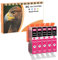 D&C 5X Magenta Druckerpatronen Kompatibel für Canon CLI-521 M für Canon Pixma MP640 Series MP980 MP990 MX860 MX870 Series IP3600 Series IP4600 Series IP4600X IP4700 MP540 MP550 MP560 MP620 Series