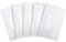 Vicloon Porta Badge, 5Pcs Portabadge Verticale, ID Carte Porta Badge Colore, Carte d'identità in Plastica con Fessura per il Pollice, Ufficio Scuola ID di Credito Licenze Pass (Bianco)