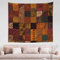 RLDOBOFE Wandteppich für Wohnzimmer, afrikanischer Stil, Patchwork-Wandbehang, weiche Wandteppiche, Wanddekoration für Schlafzimmer, modische Dekoration, Wandteppiche, ästhetische Dekoration,