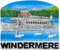 Windermere Lake District England Fridge Magnet Souvenir Refrigerator Decoration Magnet Hand Painted Craft