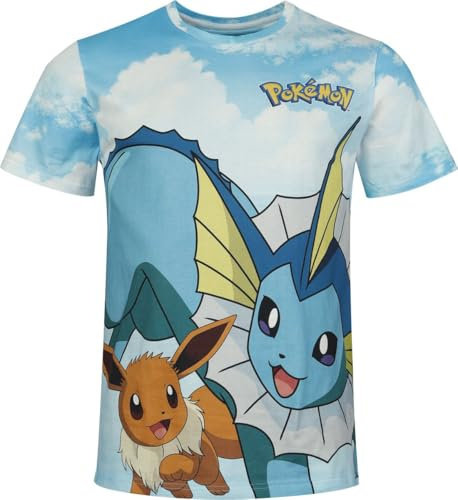 Pokémon Eveelutions Männer T-Shirt Multicolor Fan-Merch, Gaming