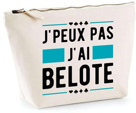 Otshirt Cadeau J'peux pas j'ai Belote | Idée Belote Humour Cartes Jeu Drôle Original Atout