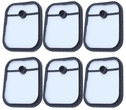 6× 528074701 Filtro aria for BCZ230TS BCZ2450S BCZ2460S Adatto for Husqvarna 426LST 430LS for decespugliatore