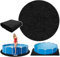 AboveGround Pool Liner Pad, 15ft Paddling Pool Ground Sheet Round, Tappeti da piscina per sotto la piscina, Vasche idromassaggio gonfiabili (Round 18ft)