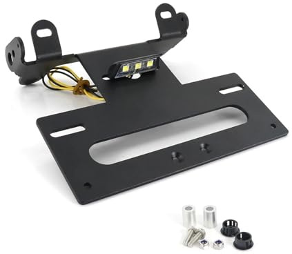 Telaio Targa Kit Eliminazione Parafango Posteriore Ordinato Per Ducati Per Monster 400 600 620 695 750 800 900 1000 S2R S4 S4R Staffa Porta Targa Porta Targa