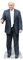Star Cutouts Kartonschnitt von Donald Trump, Lebensgröße, Pappe, mehrfarbig, 188 x 71 x 188 cm