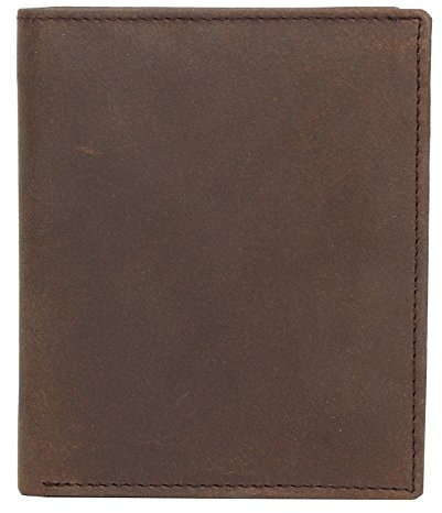 Felex Vintage Portemonnaie Leder Geldbörse Hochformat | ECHT Leder - pflanzlich gegerbt