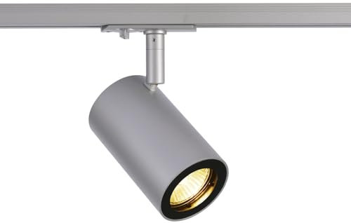 SLV ENOLA_B TRACK SPOT, QPAR51 silbergrau 50W, inkl. 1P.-Adapter, Grau