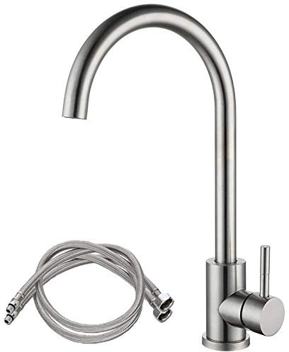 Robinet à boire droit en acier inoxydable 304 2 points 3 points 4 points évier de cuisine universel robinet à col de cygne machine à eau pure