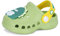 LACOFIA Zuecos de jardín para Infantil niñas Sandalias Clogs de Playa/Piscina Antideslizantes Zapatillas de Verano para niñas Verde 29/30