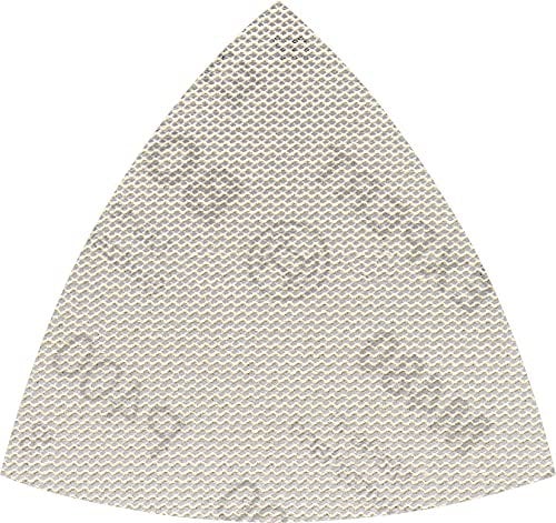 Bosch Professional 5x Expert M480 Sanding Net (for Hardwood, Paint on wood, 93x93 mm, Grit 400, Accessories Delta Sander)