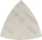 Bosch Professional 5x Expert M480 Sanding Net (for Hardwood, Paint on wood, 93x93 mm, Grit 400, Accessories Delta Sander)