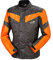 FAST WAY Rain Basic Motorrad Regenjacke Herren, 2 Außen- und 1 Innentasche, Weitenverstellbar An Taille & Ärmelsaum, Reflexprints, Hochabschließender Kragen, Motorrad Regenbekleidung, 3XL