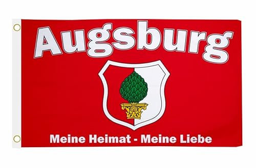 U24 Fahne Flagge Augsburg meine Heimat 90 x 150 cm
