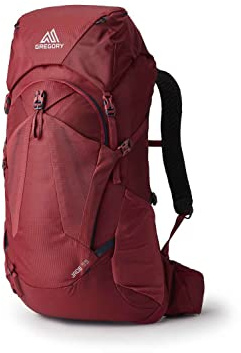 Gregory W Jade 33 Rc Rot - Robuster komfortabler Damen Alpin Rucksack, 33l, Größe Small - Medium - Farbe Ruby Red