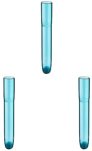 Mepal Mio – Kinderglas 250 ml - deep turquoise– Trinkbecher für Kinder – bruchfest – spülmaschinengeeignet (Packung mit 3)