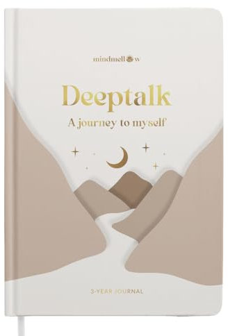 3-Jahres-Dankbarkeitstagebuch für Frauen DEEPTALK SAHARA – geführtes einzeiliges Tagebuch mit Aufforderungen zur Gewohnheitenverfolgung & Selbstpflege – 5-Minuten-Tagebuch für tägliche Achtsamkeit