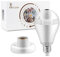 Generico Telecamera Wifi Lampadina Led Occhio Camera Nascosta Spia E27 Fvg3608 Panoramica