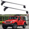 LVVBU Auto Aluminium Dachträger für Jeep Wrangler JL JK 2007-2023 Dachgepäckträger Querträger Cargo Gepackträger Zubehör