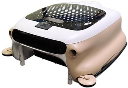 YHJLZNA Pulitore Automatico per Piscina,Robot per Piscina Senza Fili,Robot pulitore per Piscine Senza Fili,Navigazione Intelligente, Adatto alla Superficie della Piscina di 2152 Piedi Quadrati