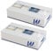 Warmiehomy 2 Pack Under Bed Storage Bags 25L*2 Underbed Storage Boxes with Lid and Cardboards, Under Bed Clothes Storage with Clear Window Zippered Organizer for Quilt Blanket Clothing Shoes