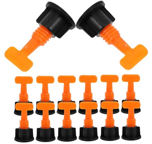 WHAMVOX 50sets Tile Leveling System Locator Grouting Tools for Tiling Fast Setup