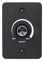 HNCY LED Dimmer 12V 5A, LED PWM Dimmer Regler, 3 Drähte Dimmschalter für LED Lampen, Stufenloser Helligkeitsregelung, DC 12V Dimmer für Wohnmobil Boot LKW Wohnwagen Anhänger Leuchte