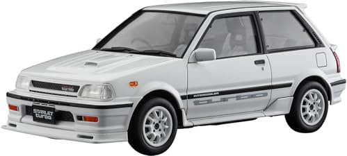 Hasegawa 620777-1/24 Toyota Starlet Ep71 Turbo-S, 3-Türer - Maßstab 1:24