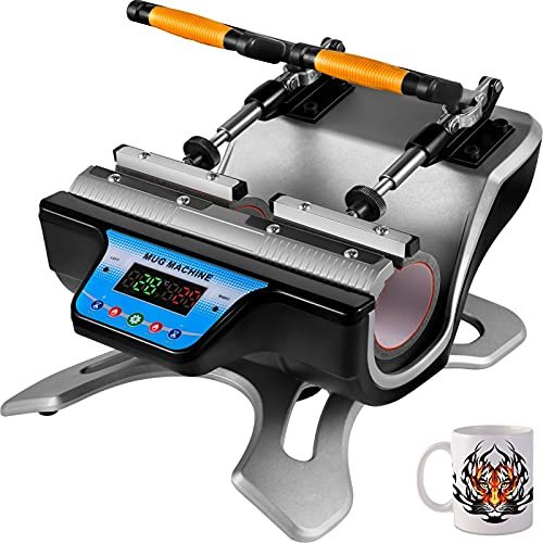 La prensa del calor de la sublimación máquina 2 en 1 Eficiencia doble Taza estación Lcd Control Display Con ONZA Transferencia taza botella,Núcleo industrial