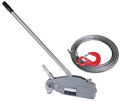 Varan Motors hoh3200 3,2 TONNEN GREIFZUG SEILZUG SEILWINDE FORSTWINDE WINDE 3200KG 20M SEIL 16MM