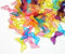 Perlin 100stk Acrylperlen Flügel Mix Engel Bunt Schutzengel 20mm x 8mm Basteln Engelsflügel Perlen Perlenengel D127