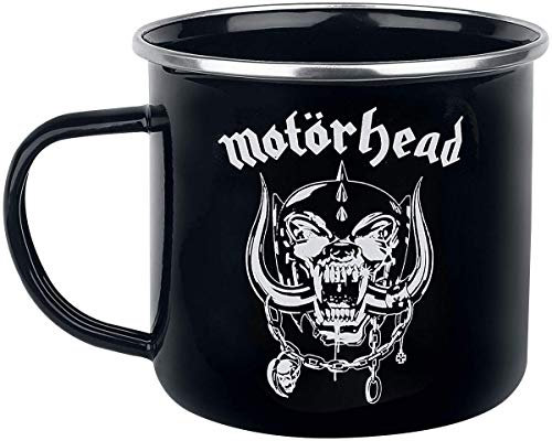 for-collectors-only Motörhead Tasse Warpig Logo Becher Emaille Kaffeetasse Trinkbecher Mug Kaffeebecher emailliert