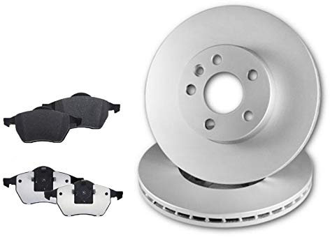 BOSCH 2 Bremsscheiben belüftet + Bremsbeläge für Mercedes E-Klasse W211