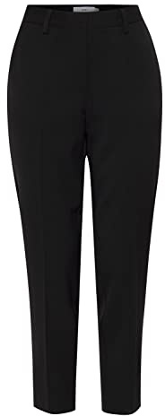 ICHI IHLEXI PA3 Damen Hose Stoffhose mit Stretch gerader Schnitt mit Elastikbund