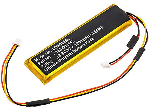 subtel Batterie 533-000142 1200mAh Compatible avec Logitech Craft/Y-R0064 Accu Rechange Souris Clavier pc