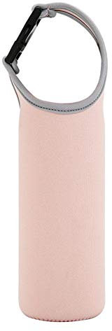 rethyrel Housse de bouteille isotherme portable en verre, anti-brûlure