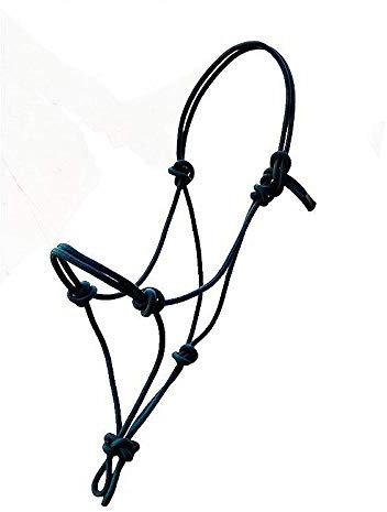 German Riding Knotenhalfter Jimmy Stabiles Knotenhalfter in modischen Farben (grün)