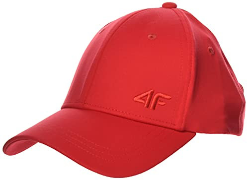 4F Women's H4L20-CAD005-62S Mütze, rot red, S-M