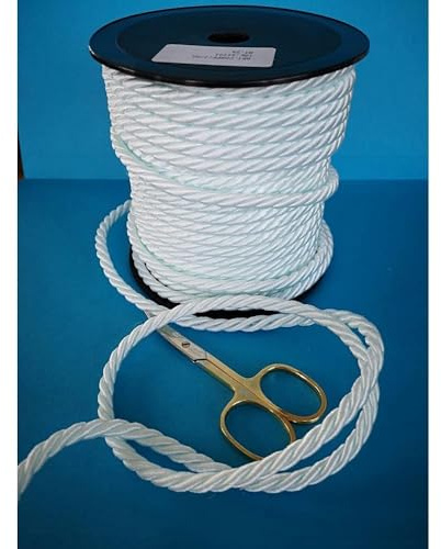 Kordel mm.6 x mt.25 Drehkordel geflochtenes Seil Dekoband Kordelband Schnur Kordelschnur, ZUCKERPAPIERS 51201 Farbe