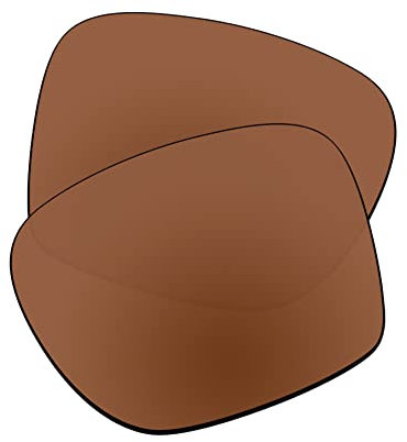 EZReplace Verres de rechange pour lunettes de soleil Oakley Sylas OO9448 (verres polarisés), Marron marron., Taille unique