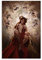 Retro Religiöse Kunst Poster Lilith Teufel und Engel Leinwand-Kunst-Poster und Wandkunst-Bild, modernes Familien-Schlafzimmer, Dekor-Poster, 40 x 60 cm