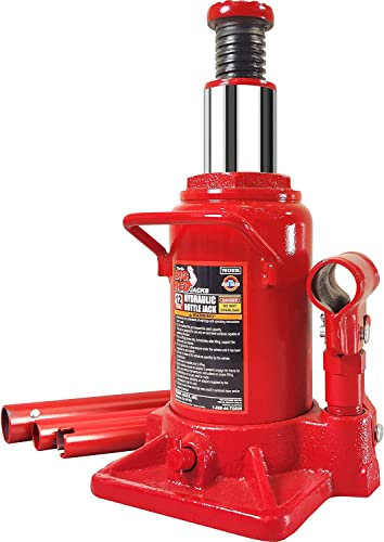 BIG RED TAM91207A Torin hydraulischer Wagenheber, niedriges Profil, 12 Tonnen Kapazität, Rot